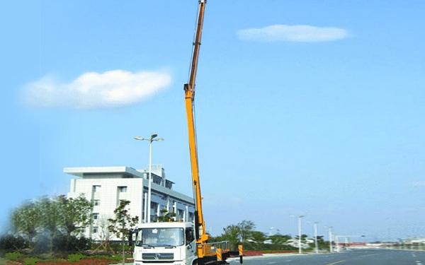 Aerial work truck