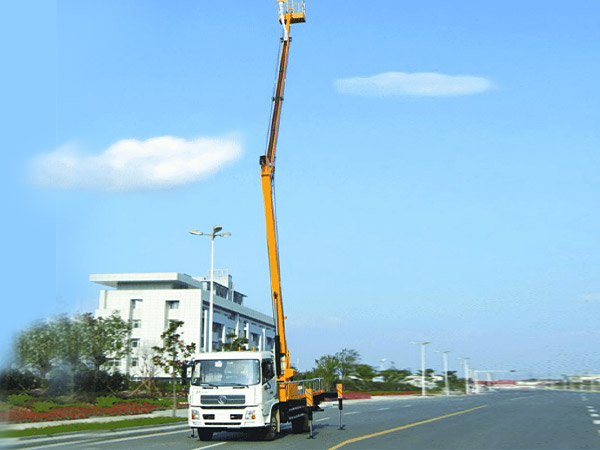 Aerial work truck